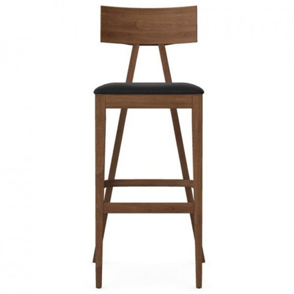 Modern Upholstered Bentwood Bar Stool BST-0336 74cm