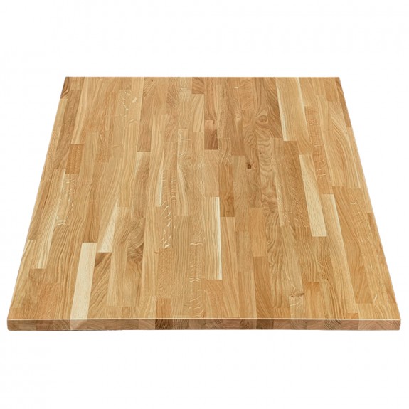Solid Timber Table Top Natural Australian Oak