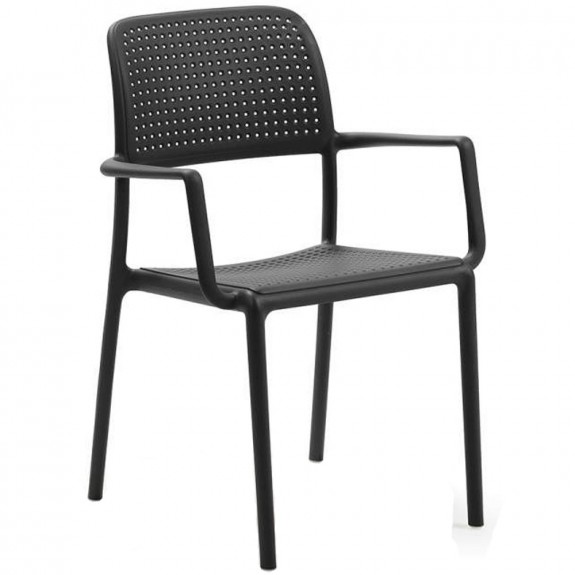 Gia Outdoor Resin Arm Chair Stackable 8 High
