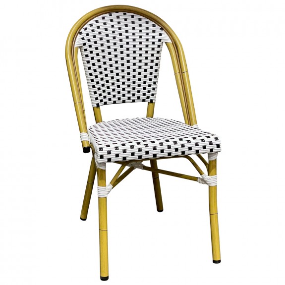 Paris Outdoor Cafe Chair French Rattan Bamboo Style