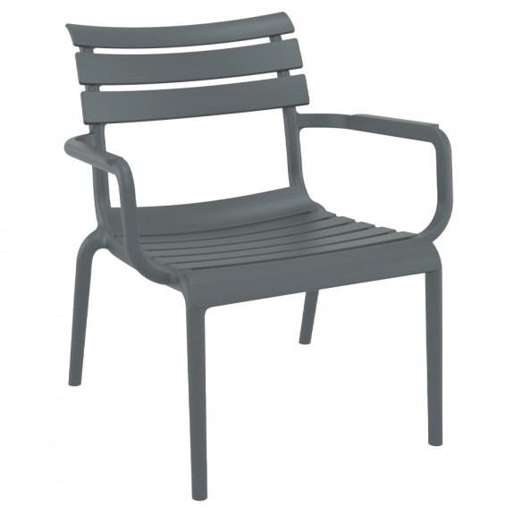 Pisa Outdoor Lounge Arm Chair Stackable