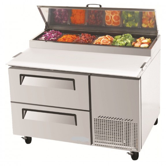 Austune Pizza Fridge with 2 Drawers CTPR-44-D2