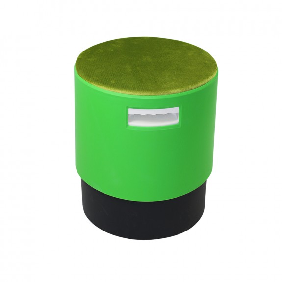 Pogo Ottoman Green