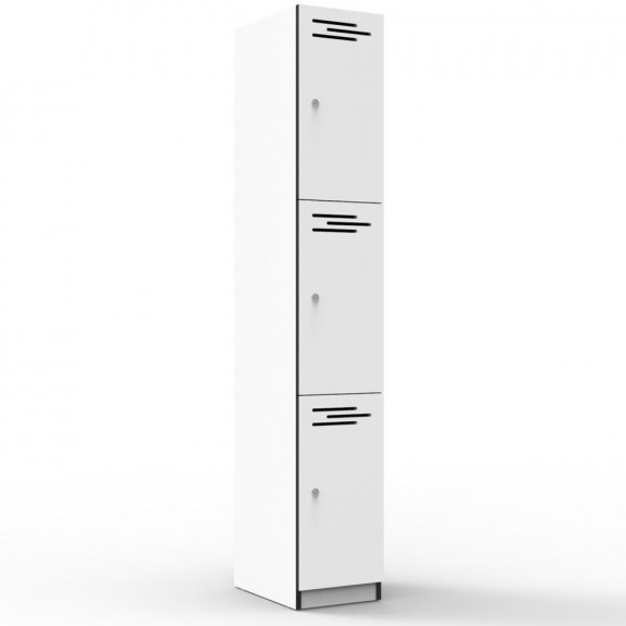 Rapid Infinity 3 Door Melamine Locker WRML-305/3