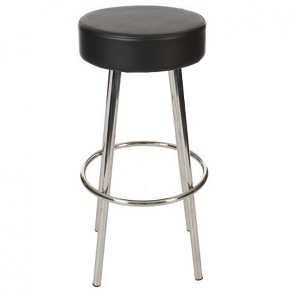 Minimalist Bar Stool Black