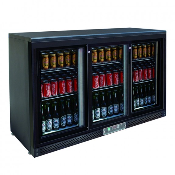 SC316SD FED Three sliding door bar cooler - SC316SD