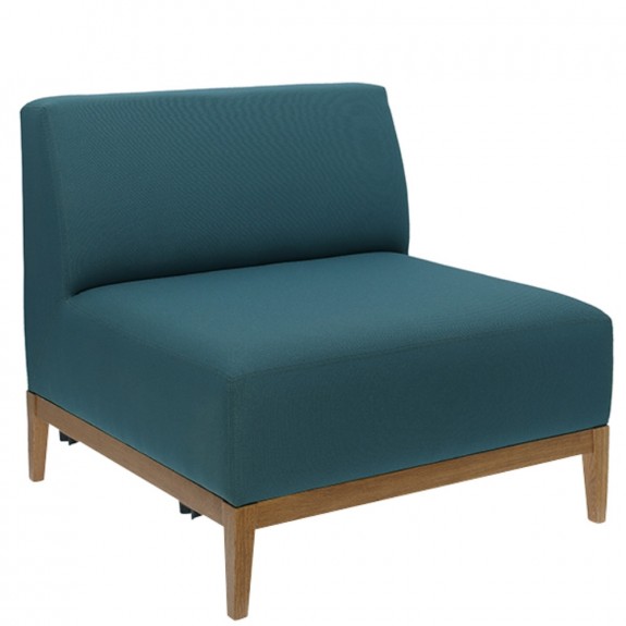 Snug Upholstered Lounge Chair B-1515