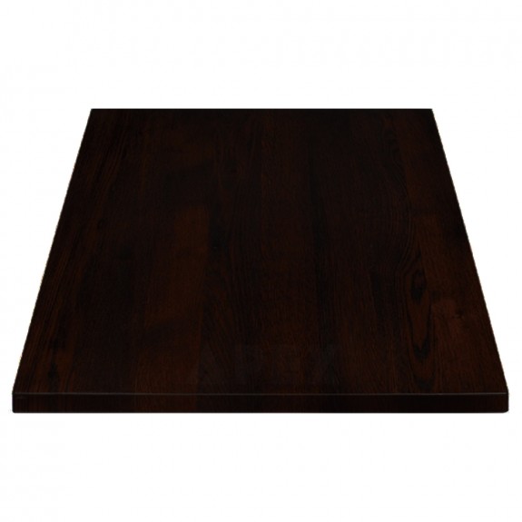 Oak Hardwood Table Top Wenge Stained
