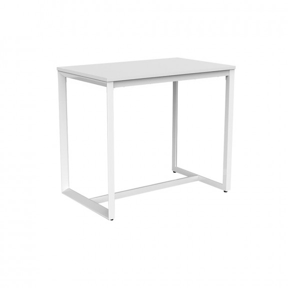 Space Bar Height Counter Table White Frame