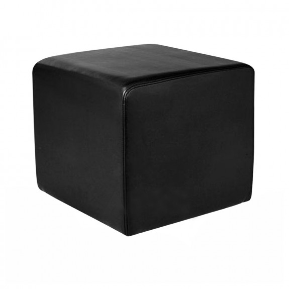 Selina Square Ottoman Commercial Quality Vinyl