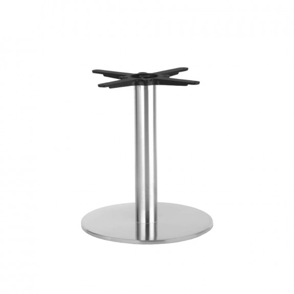 Jaquelina Round Stainless Steel Coffee Table Base 400