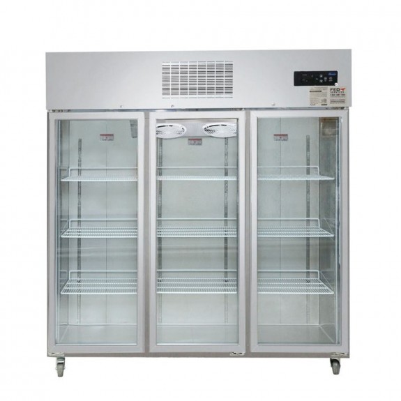 F.E.D SUFG1500 Three Door Upright Display Freezer