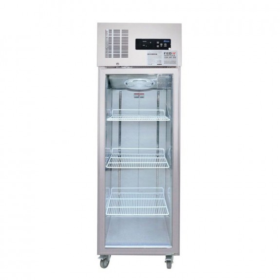 F.E.D SUCG500 Single Door Upright Display Fridge