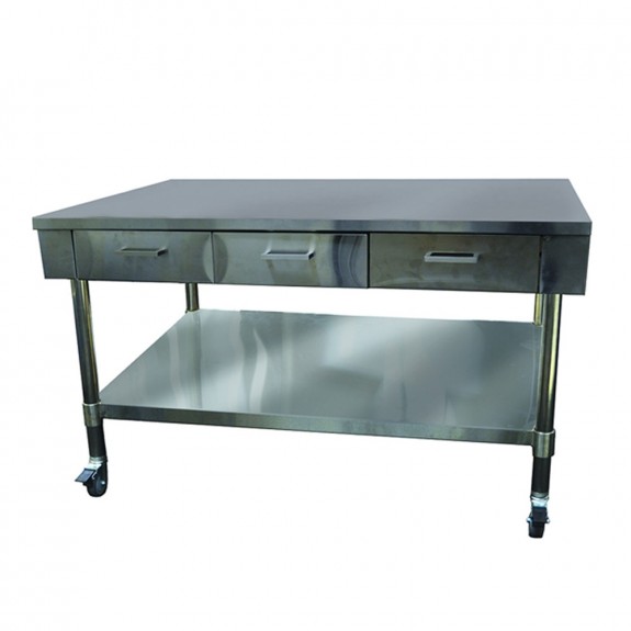 SWBD8-3 FED Work Bench With 3 Drawers and Under Shelf - SWBD8-3