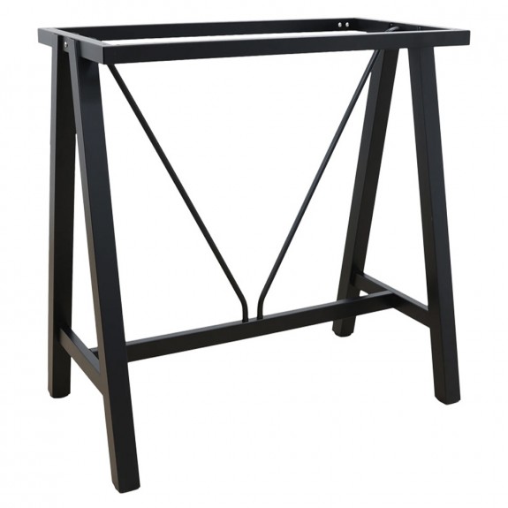 Sylvie Commercial Outdoor Bar Height Table Frame