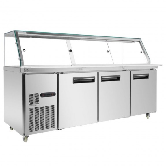Thermaster Cold Salad & Noodle Bar 6x1/1 GN Pans PG210FA-XG