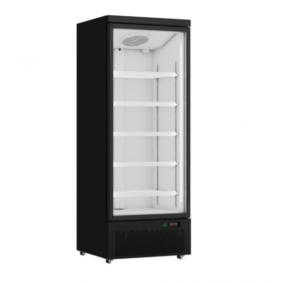 Thermaster Door Supermarket Fridge Black LG-600BGBM