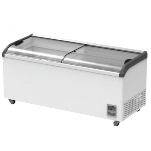 Thermaster Heavy Duty Supermarket Glass Sliding Lid Freezers 446L SD-66K