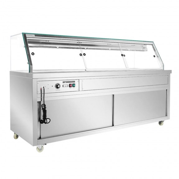 Thermaster Wet and Dry Bain Marie Display 6x1/1 GN Pans PG210FE-XG