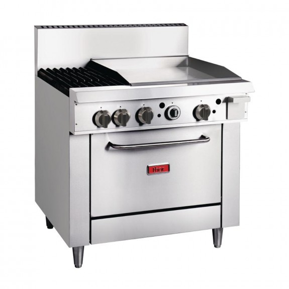 Thor 36in Freestanding Oven Range With Griddle and 2 Burners Natural Gas GE543-N