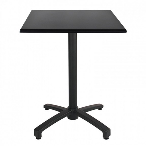 Vania Black Stackable Indoor Outdoor Folding Table