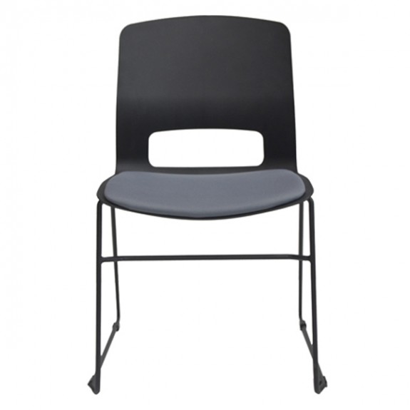 Vertex Padded Visitor Chair Sled Frame