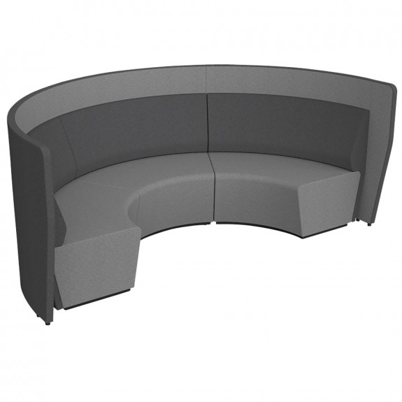 Wave Modular Soft Seating Acoustic Lounge Low Back
