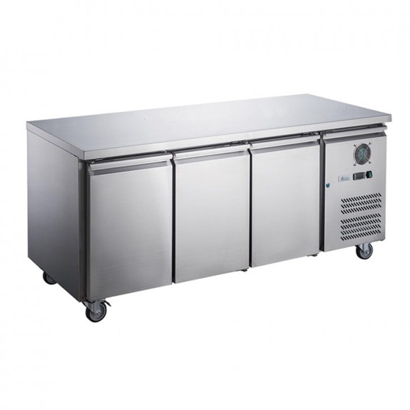 XUB7F13S2V FED-X S/S Two Door Bench Freezer - XUB7F13S2V