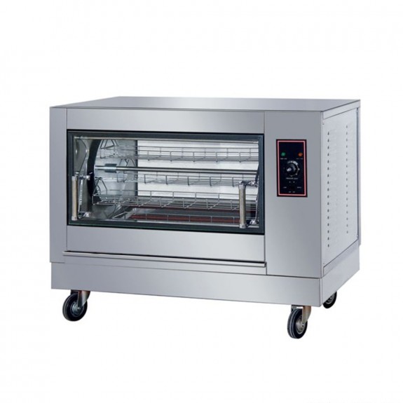 Benchstar Compact Heavy Duty Basket Rotisserie Fits 8-12 Birds YXD-266E