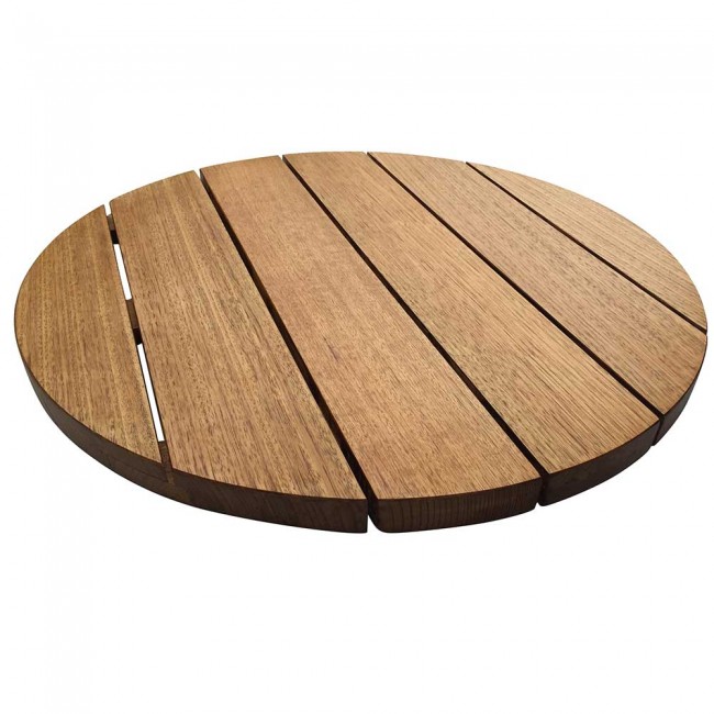 Australian Oak Round Outdoor Table Top Apex