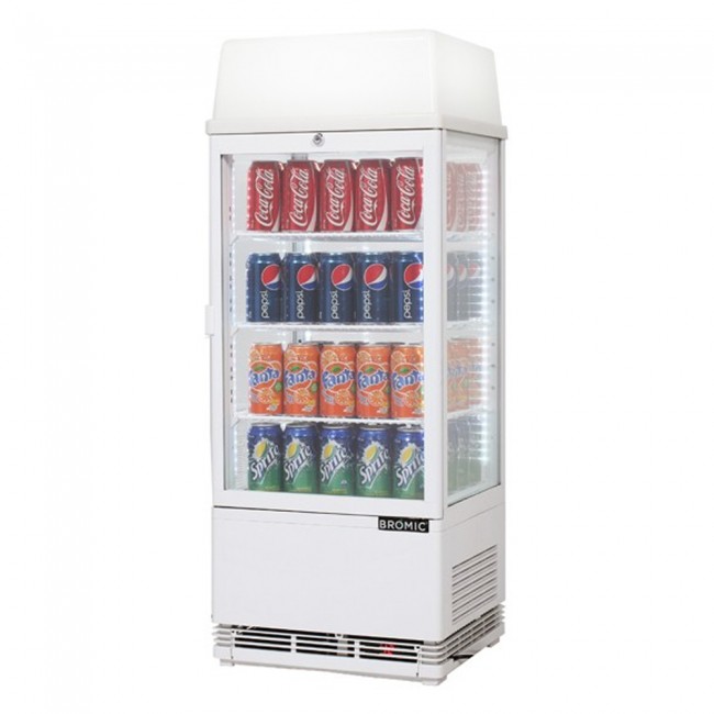 Bromic 78L Commercial Drink Fridge CT0080G4LW Apex