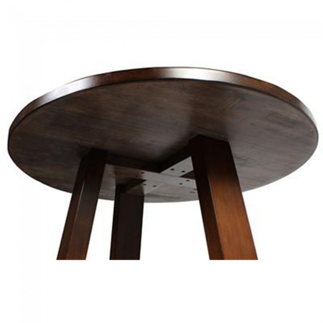 zara commercial bar table solid wood apex