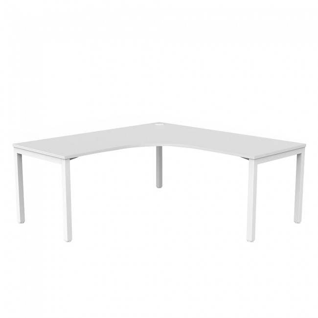 Enterprise 90 Degree Office Corner Desk White Frame Apex Enterprise 90 Degree Office Corner Desk White Frame
