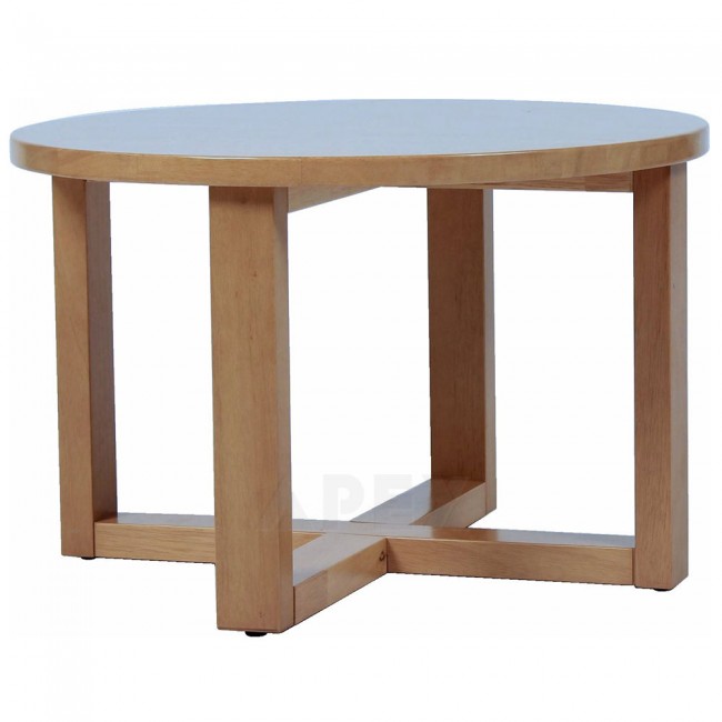 Zara Solid Wood Round Coffee Table | Apex