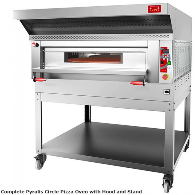 FED Pyralis Circle Digital Deck Rotating Stone Sole Pizza ...