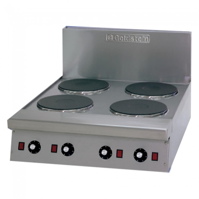 Goldstein 4 Solid Radiant Burner Electric Cooktop Peb4s Peb4r