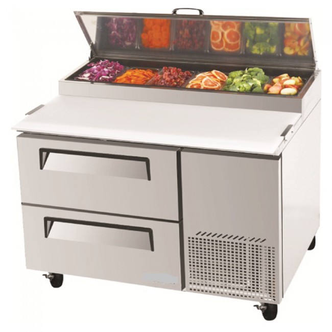 Austune Pizza Fridge with 2 Drawers CTPR44D2 Apex