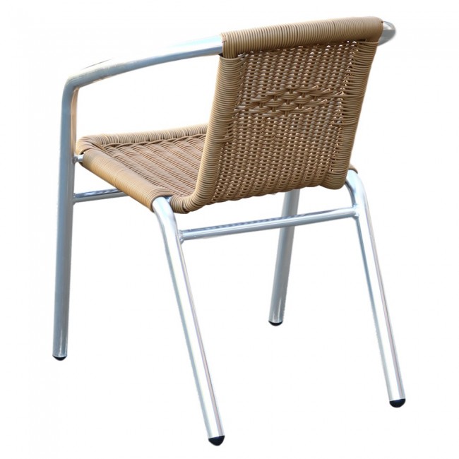 Tora Aluminium Wicker Outdoor Arm Chair Apex Tora Aluminium Wicker Outdoor Arm Chair