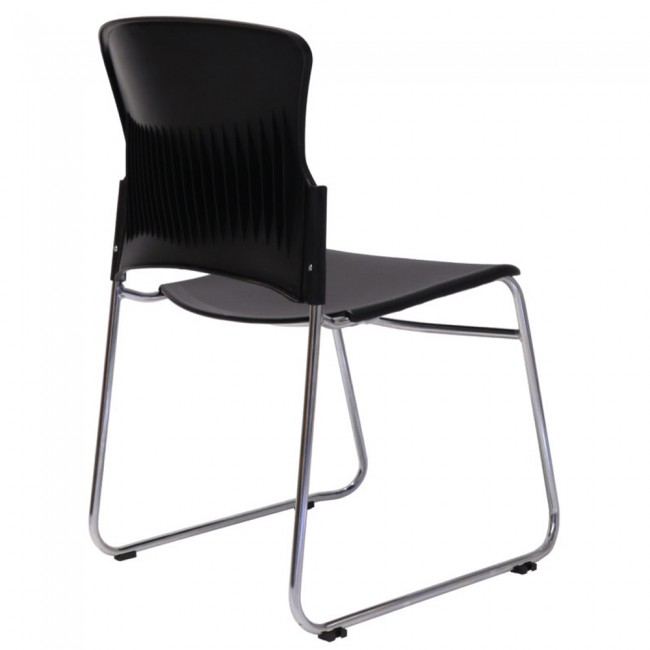 Stackable Visitor Chair with Sled base Apex