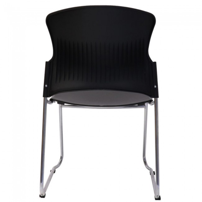 Stackable Visitor Chair with Sled base Apex