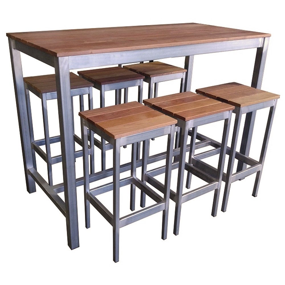 Beer Garden Outdoor Bar Table And Stools Apex