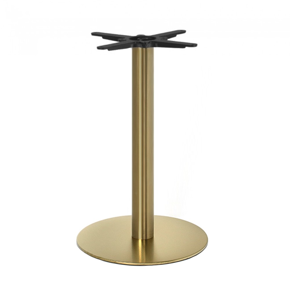 Brass Table Base Round Apex
