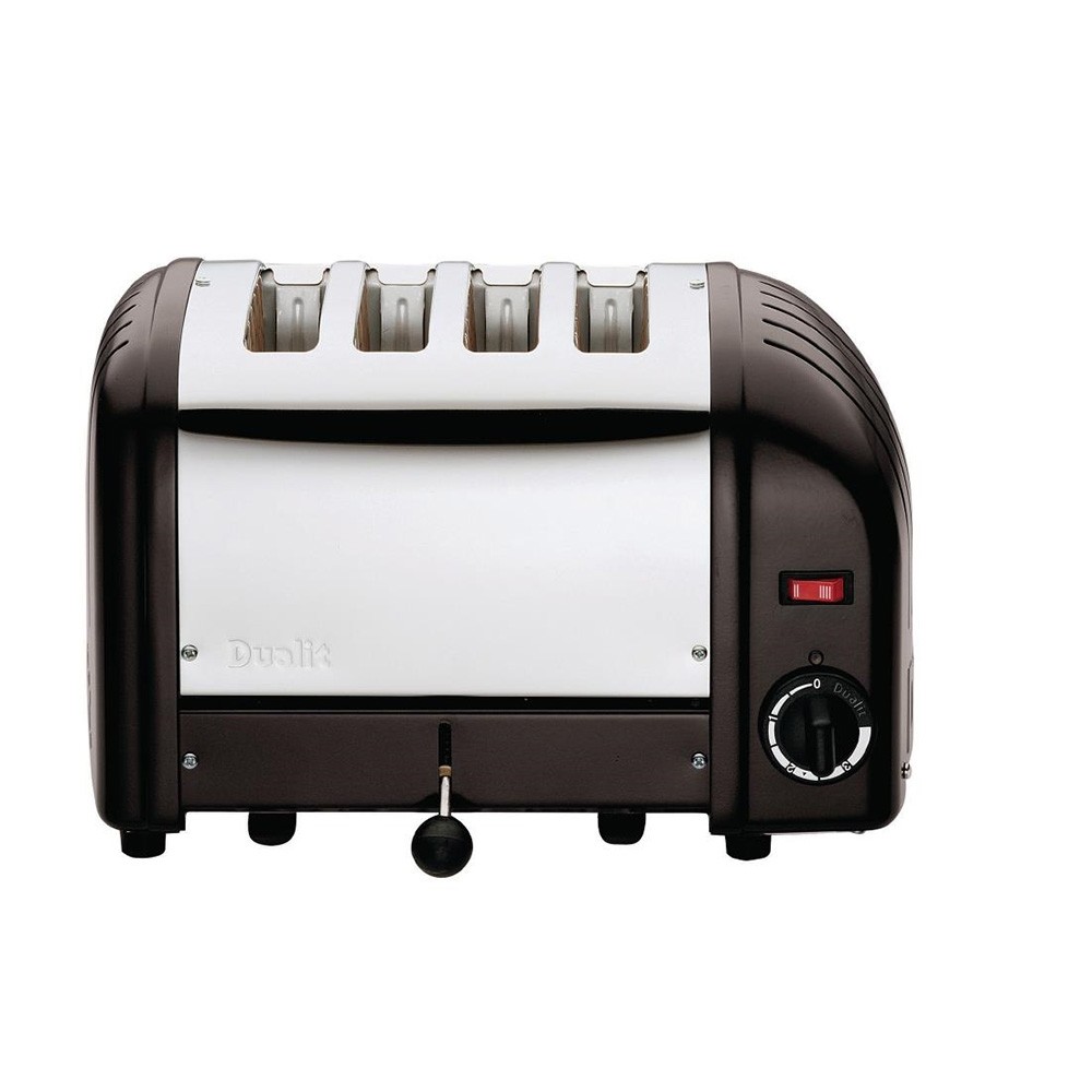 Dualit Classic Vario Toaster 4 Slice Black Matt CK555A Apex
