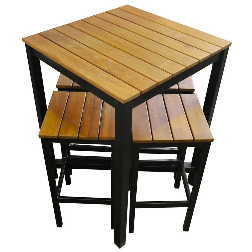 Black outdoor new arrivals bar table