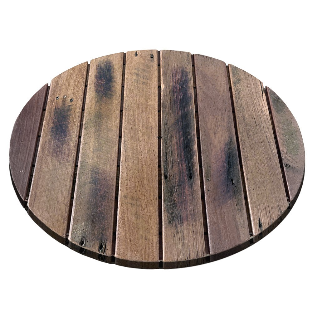 Round outdoor sales table top