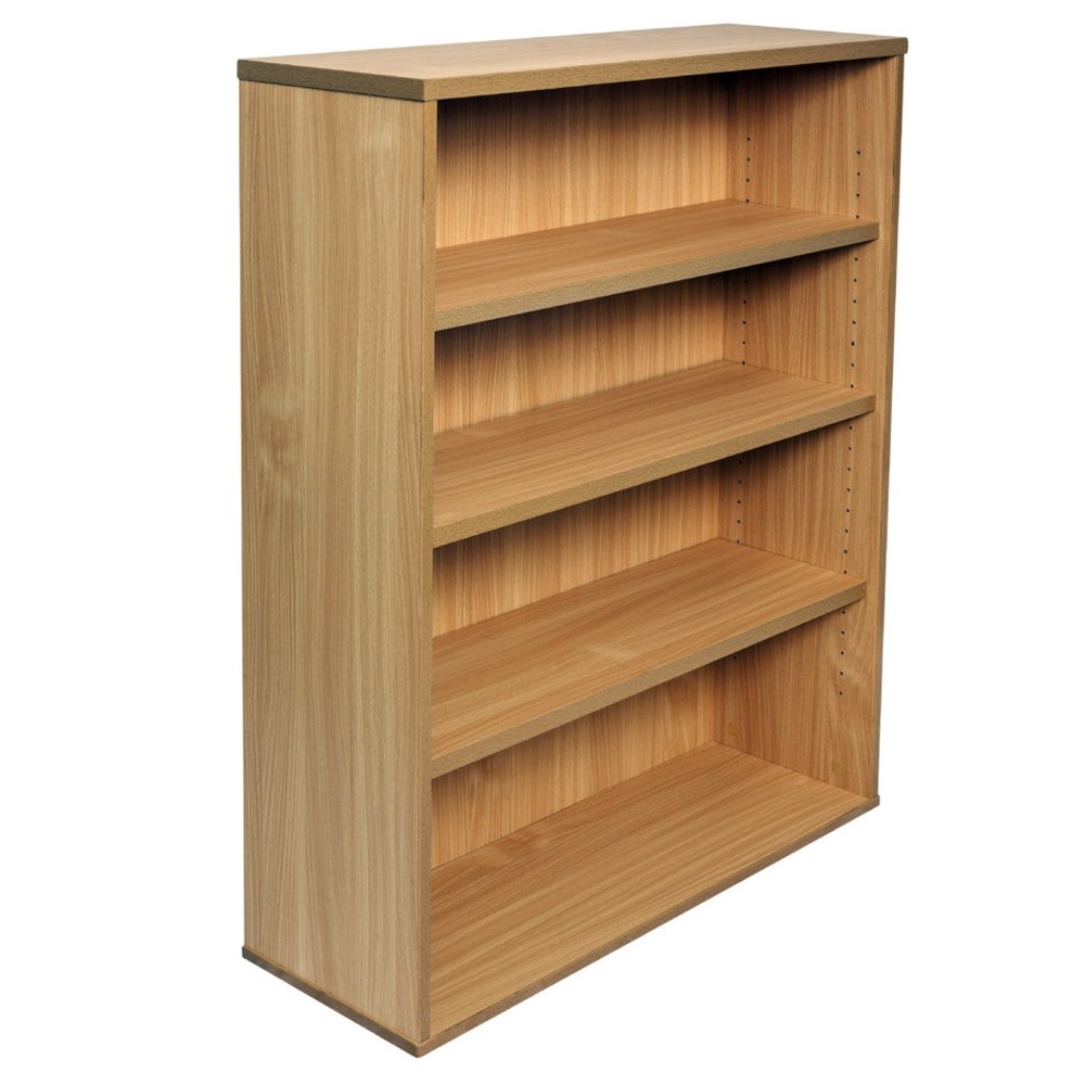 Beech Small Office Bookcase Apex