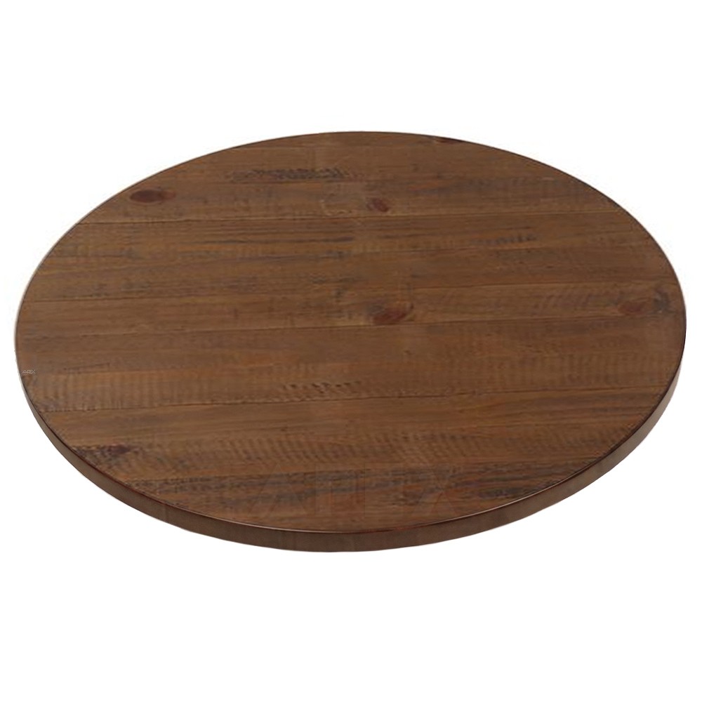 Round Rustic Timber Table Top Discontinued Apex