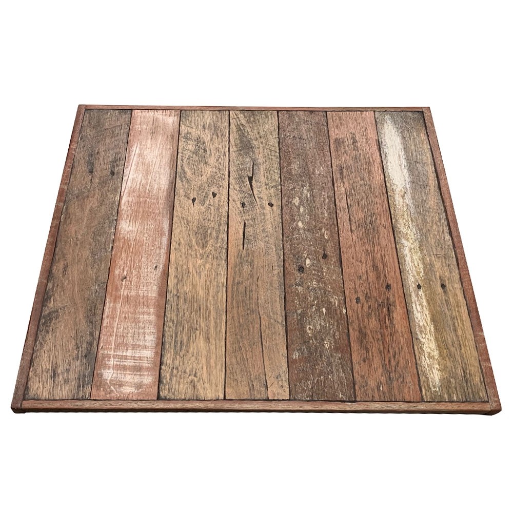 Industrial Cafe Table Top Australian Recycled Wood Apex