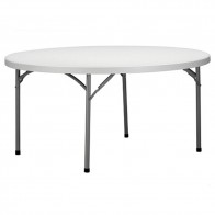 Round Solid Top Banquet Table