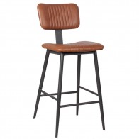 Amalfi Faux Leather Bar Stool